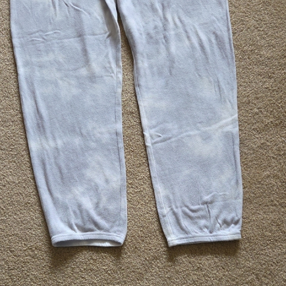VOLCOM Lil Fleece Pants White and Grey Joggers Loungewear Sweatpants Sz XXL NWT - Picture 9 of 15
